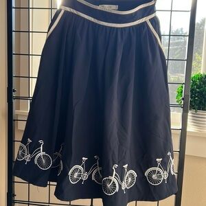 Anthropologie Comme Tol Bicycle Skirt size Small
